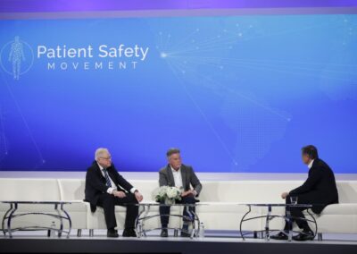 During the 2019 World Patient Safety, Science & Technology Summit, healthcare experts spoke at the PSMF event