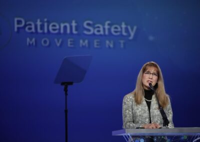 Carole Hemmelgarn at the patient safety movement foundation(PSMF) event