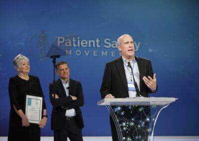 Healthcare experts celebrate the 2019 World Patient Safety, Science & Technology Summit with the PSMF team