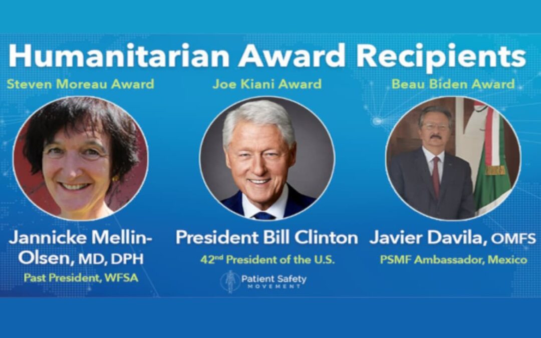 Patient Safety Movement Foundation Announces Winners of 2021 Humanitarian and Lewis Blackman Awards